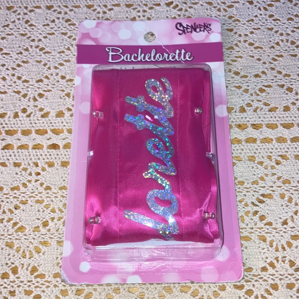 - - Bachelorette light up sash